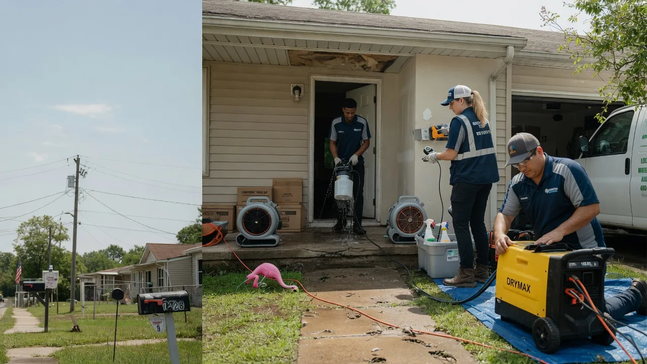 Storm Damage Water Removal in Grinnell, KS near me